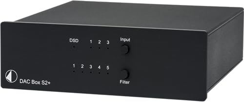 Pro-Ject Dac Box S2+ Convertitore Da, Nero