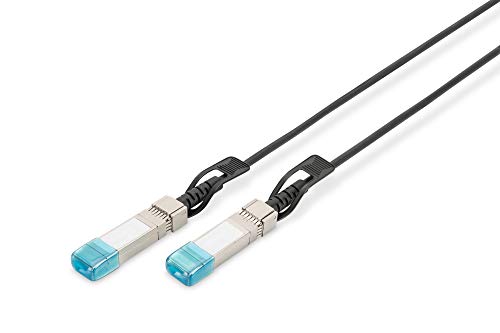 Digitus Cavo Universale Sfp+ Dac - 10 Gbit/S - Cavo Di Rete - 1 M - Direct Attach Cable - Direct Attach Copper - Awg30 Twinax - Nero