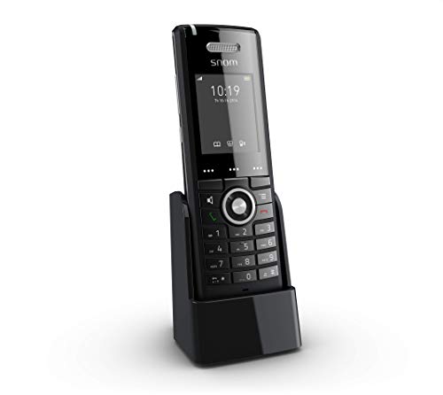 Snom Professional Handset M65, Telefono Cordless, 250 Orestandby, Nero