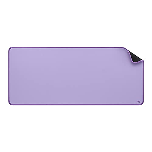 Logitech Desk Mat - Studio Series, Multifunzione, Tappetino Per Mouse Esteso, Protezione Scrivania Da Ufficio Con Base In Gomma, Resistente Ai Versame