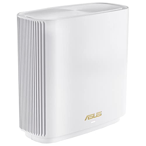 Asus Zenwifi Xt9 1 Pack, Sistema Wifi 6 Mesh Con Mobile Tethering, Alternativa Ai Router 4G 5G, Tribanda Ax7800, Fino A 530 M2, Wifi A 7,8 Gbps, 3 Ssi