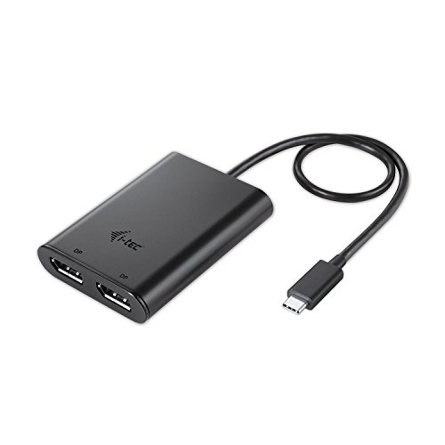 I-Tec Usb-C A 2X Displayport Adattatore 4K Per Windows