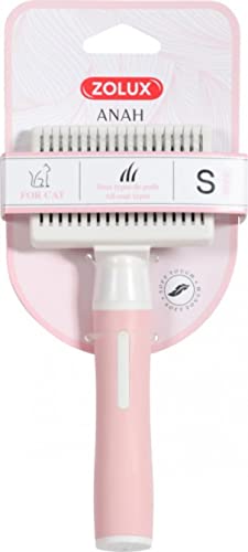 Zolux-Brosse Slicker Retrattile Taglia S 7.5 X 5 X 17.5 Cm Gamma Anah Per Gatto Zo-550004
