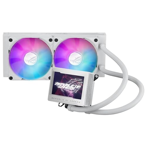 Asus Rog Ryujin Iii 240 Argb Dispositivo Di Raffreddamento A Liquido All-In-One, Cooler Cpu Con Lcd Da 3,5", Pompa Asetek 8A Generazione, Ventole Del