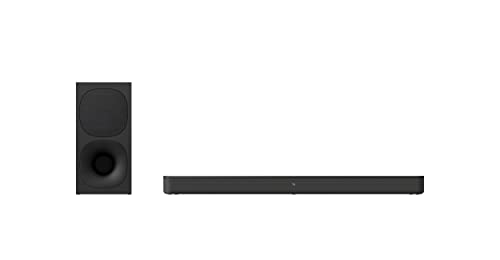 Sony Ht-S400 - Soundbar 2.1 Canali Da 330W Con Potente Subwoofer Wireless, Tecnologia X-Balanced Speaker, Dolby Digital E Display Oled, Nero