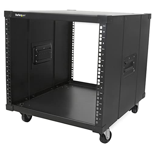 Startech.Com Armadio Rack 19" 9U Aperto - Quadro Rack 19 Pollici Per Dispositivi Di Rete - Av Media - Dati E Sala Server - Quadro Rack Dati Di Rete Co