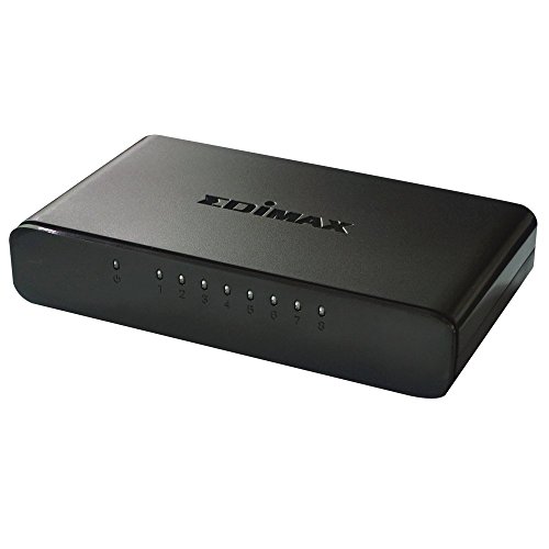 Edimax 8 Port 10/100Mbps N-Way, Plastic Case, Es-3308P (N-Way, Plastic Case Switches 10/100Mbps)
