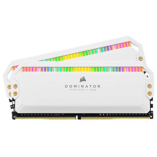 Corsair Dominator Platinum Rgb Memoria Per Desktop A Elevate Prestazioni Nelle Frequenze, 12 Led Rgb Cappellix Regolabili, Ddr4, C16, 16 Gb, 2 X 8 Gb,