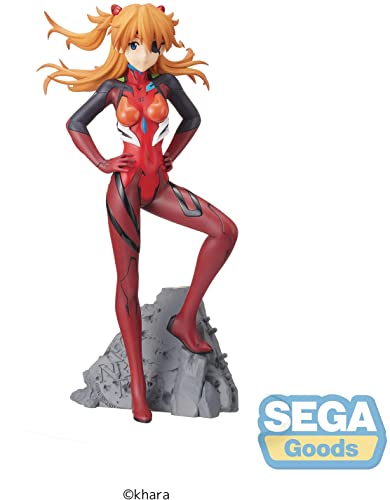 Sega - Evangelion Thrice Upon Asuka Shikinami Langley Spm Figure
