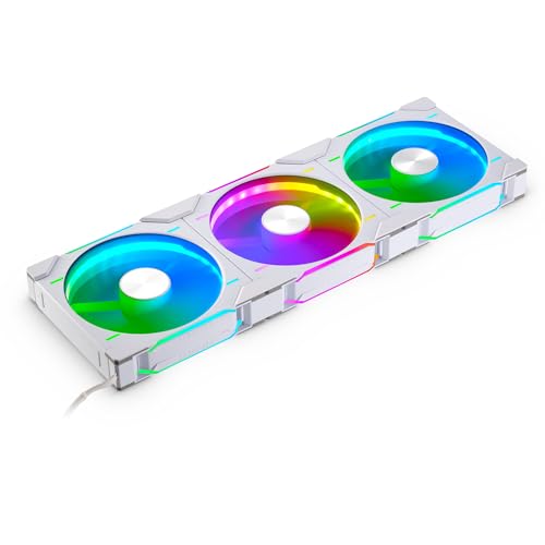 Phanteks D30 Pwm Regular Airflow, D-Rgb Lüfter, 3Er Pack - 140Mm, Weiß
