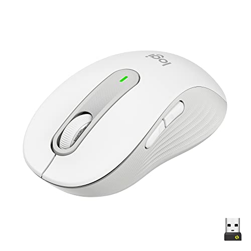 Logitech Signature M650 Mouse Wireless - Per Mani Piccole E Medie, Durata Batteria 2 Anni, Clic Silenziosi, Tasti Personalizzabili, Bluetooth, Per Pc/