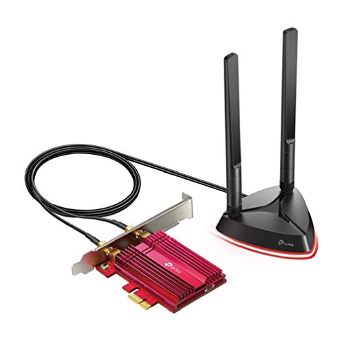 Tp-Link Ax3000 Wi-Fi 6 Bluetooth 5.2 Pci Express Adapter With Two Antennas, Intel Ax200, Pcie Network Interface Card For Desktop, Low-Profile Bracket