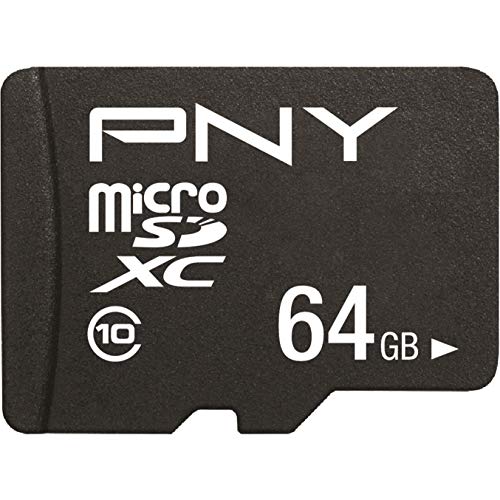 Pny Performance Plus Microsdxc Card 64Gb Class 10