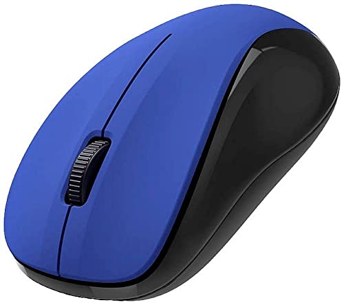 Hama Mouse Senza Fili (3 Tasti, 2,4 Ghz, 1200 Dpi, Mouse Ottico Wireless, Mouse Per Computer Portatile/Pc/Notebook, Silenzioso, Batteria Per Destrorsi