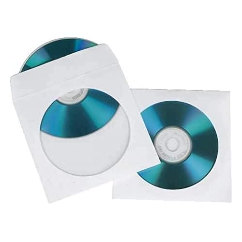Hama - Buste Protettive Per Cd/Dvd In Carta, 50 Pezzi