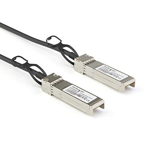 Startech.Com Dacsfp10G1M Cavo Twinax Con Collegamento Diretto Sfp+, Compatibile Con Dell, 1 M, Nero