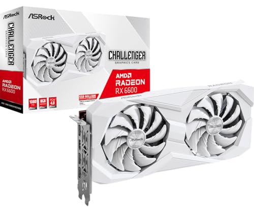 Asrock Rx6600 Clw 8G 7Nm Amd Radeon Rx 6600 Schede Grafiche Per Computer