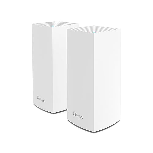 Linksys Velop Mx8400 Sistema Wifi 6 Mesh Tri-Band (Ax4200), Router Wlan Con 525 M² Di Copertura E Velocità 3,5 Volte Più Rapide Per Più Di 80 Disposit