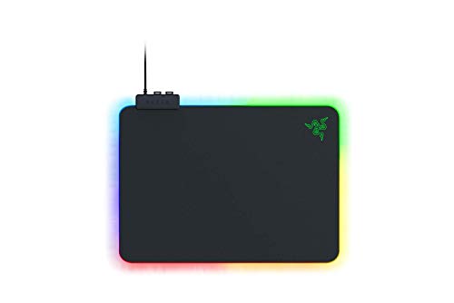 Razer Firefly V2 - Tappetino Per Mouse Da Gioco Con Superficie In Microtrama E Illuminazione Rgb (Illuminazione Del Bordo A Tutto Tondo, Ferma-Cavo In