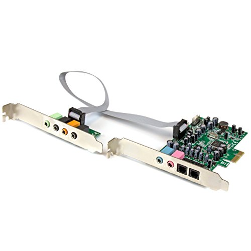 Startech.Com Scheda Audio Interna Pci Express Surround 7.1 Canali, Pci Surround Sound Card A 24-Bit , 192Khz