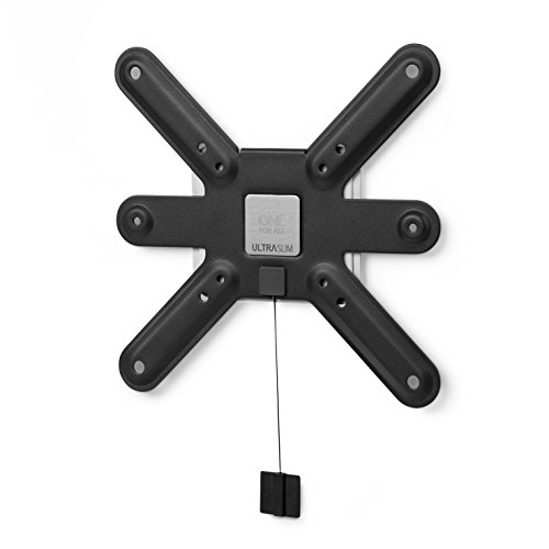 One For All Ultra Slim Wm6211 Supporto Da Parete Per Tv - Montaggio A Muro Fisso - Dimensioni Schermo 13-42 Pollici - Per Tutti I Tipi Di Tv – Massimo