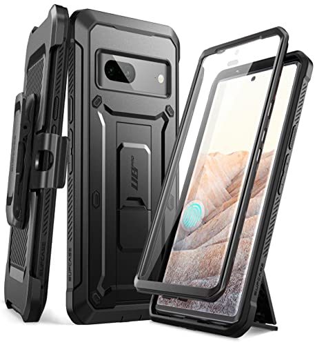 Supcase Unicorn Beetle Pro - Custodia A Fondina Robusta Per Google Pixel 7 Da 6,3" (2022), Colore: Nero