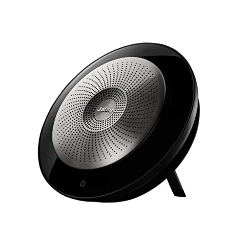 Jabra Speak 710 Speaker Phone - Microsoft Certified Portable Conference Speaker With Bluetooth Adapter And Usb - Connect With Laptops, Smartphones And