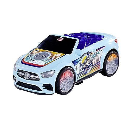 Dickie Toys - Mercedes-Benz Classe E Streets'N Beatz, 203765008, 3 Anni, Cm 23,5, Marcia Avanti, Funzione Spinning, Luci E Suoni
