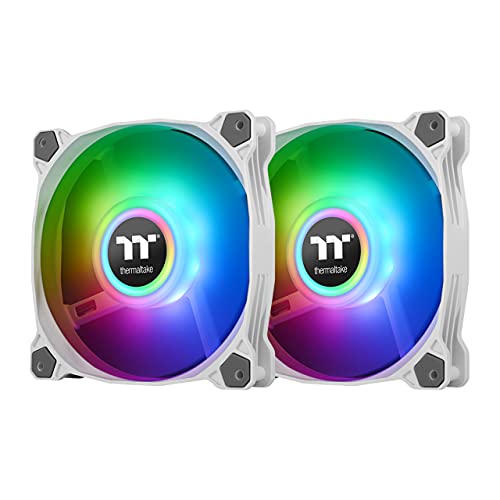 Thermaltake Pure Duo 14 Argb Sync Rator Fan 2 Packwhite Fan