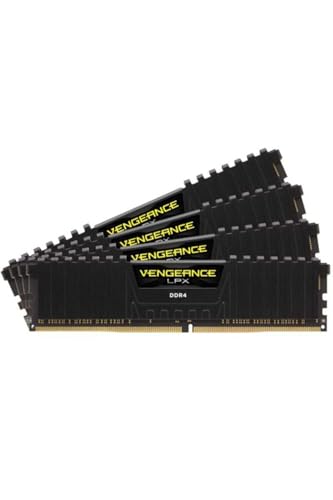 Corsair Kit Di Memoria Desktop Vengeance Lpx 32Gb, 4X8Gb Ddr4 3600, Pc4-28800 C16 1.35V, Nero
