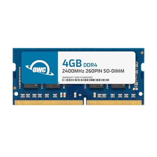 Owc 4 Gb 2400 Mhz Ddr4 So-Dimm Pc4-19200 Aggiornamento Della Memoria Per Imac 2017 27 Pollici Con Display Retina 5K