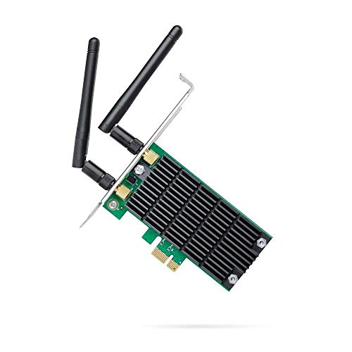 Tp-Link Archer T4E Scheda Wi-Fi Pci Express Wi-Fi Ac1200Mbps, Scheda Wifi Pc Fisso, 867 Mbps Sulla Banda 5 Ghz E 300 Mbps Sulla Banda 2,4 Ghz, Support
