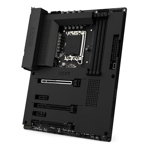 Nzxt Scheda Madre N7 Z790 - N7-Z79Xt-W1 - Chipset Intel Z790 (Supporta Cpu Di 12A 13A E 14A Generazione) - Scheda Madre Atx Gaming - Schermo I/O Integ