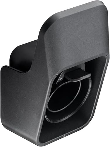 Goobay Em Wandhalterung Typ 2 Elektroauto Ladekabel Mit Kablage/Charging Gun Holder 3 Incl. Supporto Per Cavo Nero