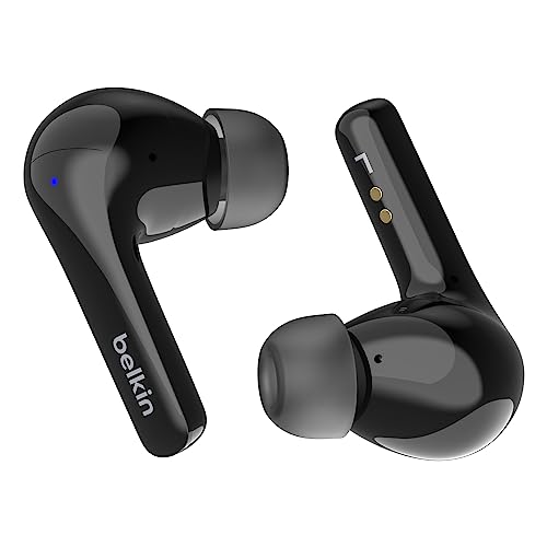 Belkin Soundform™ Motion Auricolari True Wireless Con Cancellazione Del Rumore, Custodia Di Ricarica Wireless, 2 Microfoni Per Auricolare; Cuffie Blue