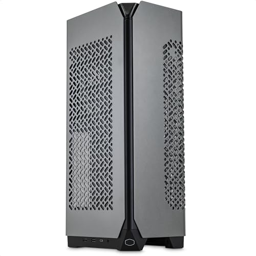 Cooler Master Ncore 100 Max Mini-Itx Sff Tower Case - Dissipatore Aio Personalizzato, Alimentatore Atx 3.0 Sfx Gold 850 W, Pannelli Alluminio, Cavo Ri