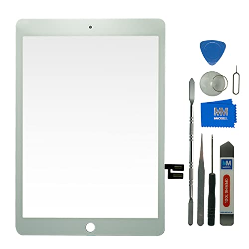 Mmobiel Digitizer Compatibile Con Ipad 9 - Vetro Schermo - 10.2 Inch - 2021 - Touchscreen Di Ricambio Con Attrezzi - Bianco