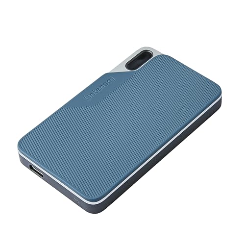 Intenso Ssd Esterno Tx100, 2 Tb Portable Solid State Drive, Super Speed Usb 3.2 Gen 1X1 (5 Gbps), Fino A 500 Mb/S