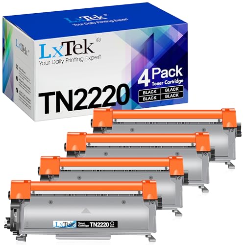Lxtek Compatibili Cartucce Di Toner Sostituzione Per Brother Tn2220 Tn-2220 Tn2010 Tn-2010 Per Mfc-7360N 7460Dn Dcp-7065Dn 7060D Fax-2840 2940 Hl-2130