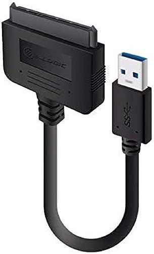 Alogic U30As25 Adaptador De Cable Usb-A Sata Negro