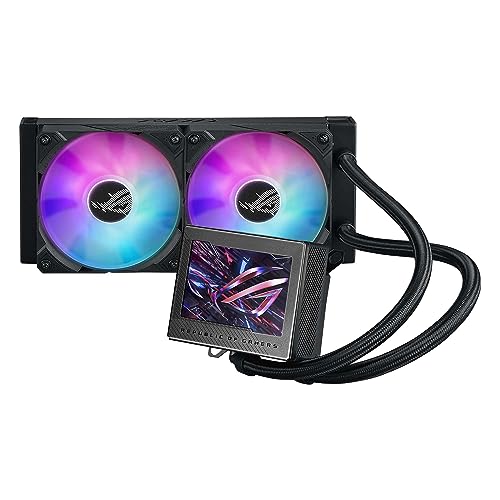 Asus Rog Ryujin Iii 240 Argb Dispositivo Di Raffreddamento A Liquido All-In-One, Cooler Cpu Con Lcd Da 3,5", Pompa Asetek 8A Generazione, Ventole Del