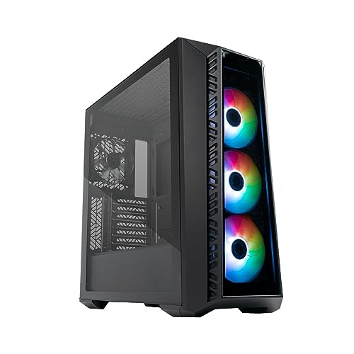 Cooler Master Masterbox 520 Pc Case - Atx Mid-Tower, 4 Ventole, Anteriore, Posteriore, Configurazioni Multiple Flusso Aria, Pannello Frontale, Lateral