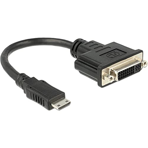 Delock Adaptador Hdmi Mini-C Male Dvi 24+5 Female 20 Cm