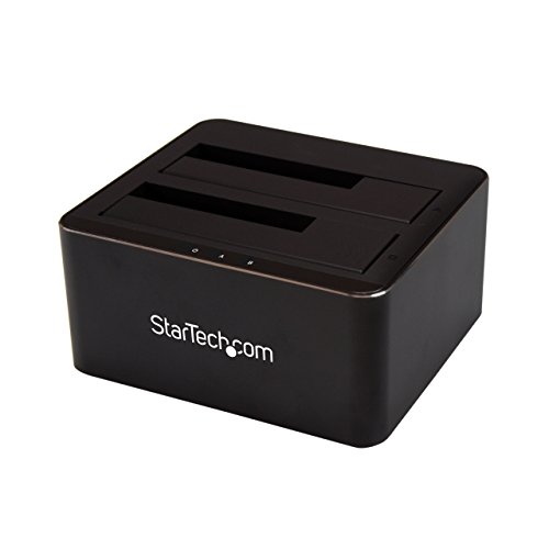 Startech.Com Docking Station Per Hard Disk A 2 Slot, Dock Usb 3.0 Per Ssd/Hdd Sata I/Ii/Iii Da 2.5/3.5", Docking Station Usb Per 2 Hard Drive Ssd/Hdd