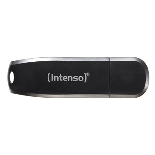 Intenso Speed Line - Chiavetta Usb Da 64 Gb - Pendrive Usb 3.0, Nero