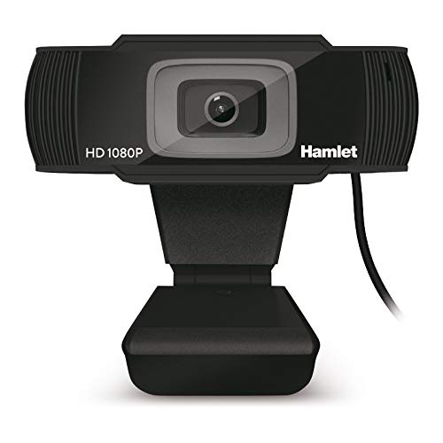 Hamlet Hwcam1080 Webcam 2 Mp 1920 X 1080 Pixel Usb 2.0 Nero