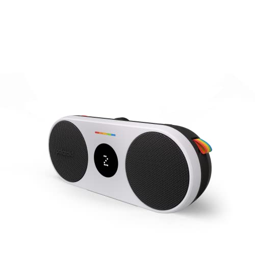 Polaroid P2 Music Player (Black) - Powerful Portable Wireless Bluetooth Speaker Rechargeable With Dual Stereo Pairing