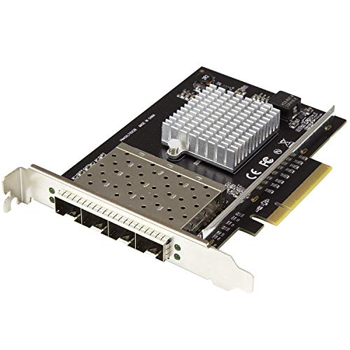Startech.Com Scheda Di Rete Per Server Sfp+ A Quattro Porte - Pci Express - Chip Intel Xl710