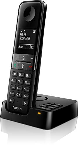 Philips D4751B Telefono Dect Identificatore Di Chiamata Nero
