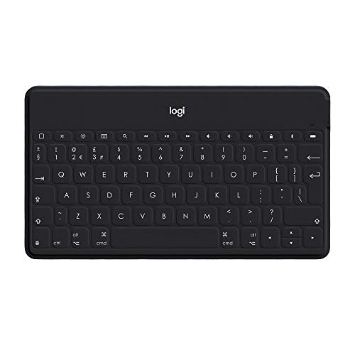 Logitech Keys-To-Go Tastiera Bluetooth, Layout Inglese Qwerty - Nero